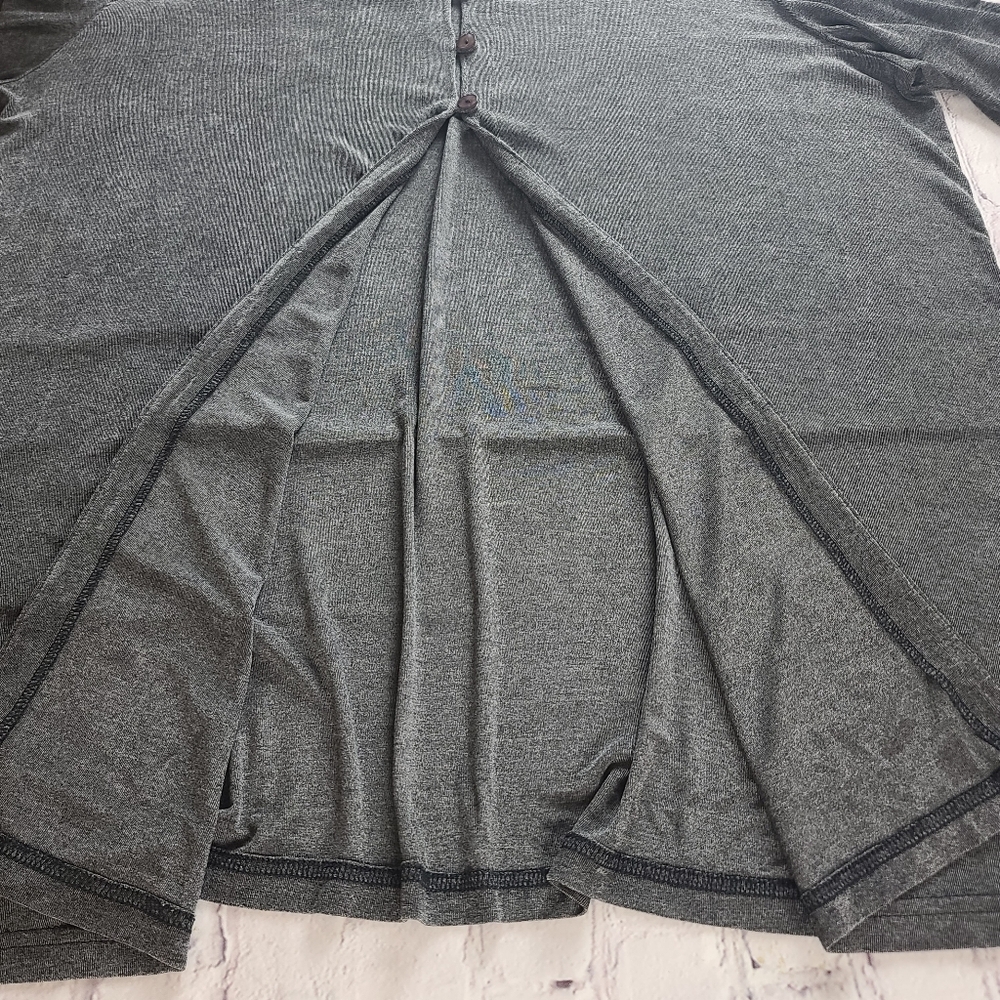 Preston & York Women's XL Slinky Knit Cardigan Grey - Picture 6 of 9